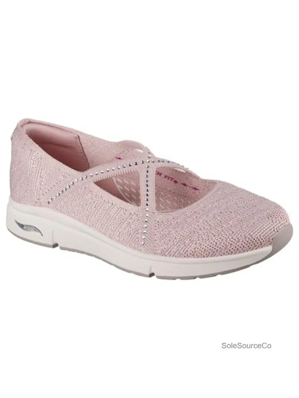 Women's Slip-On Loafer Flats with Arch Support, Memory Foam, Vegan Knit